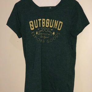 dark green aeropostale tshirt